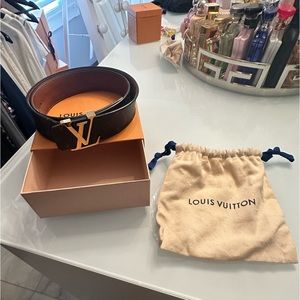 LV Initials Belt